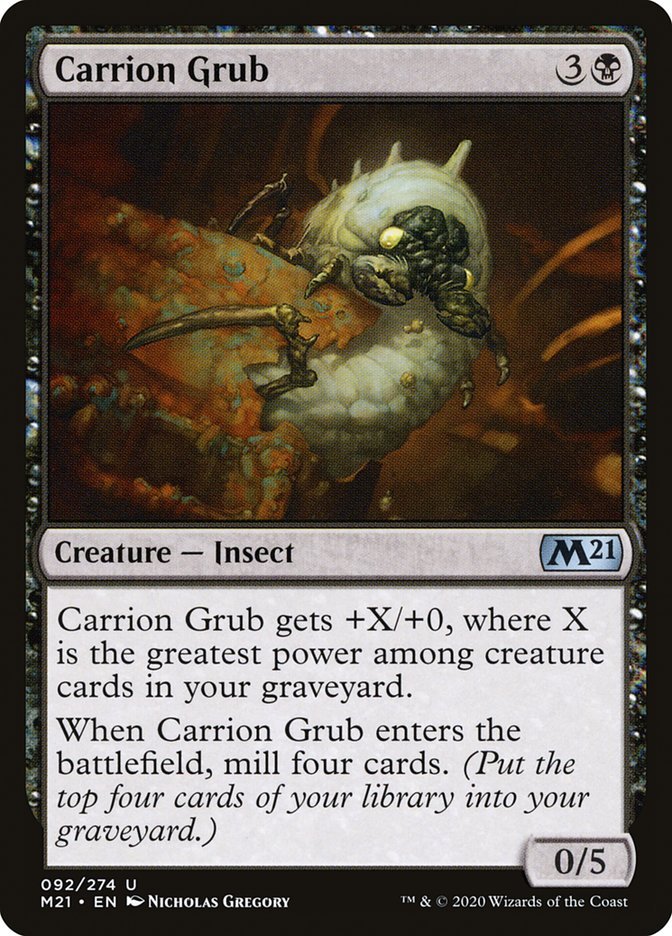 Carrion Grub [Core Set 2021] - Card Brawlers