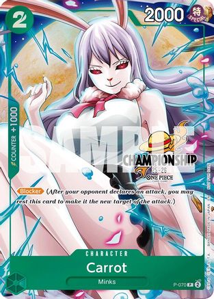 Carrot (CS 25-26 Event Pack Finalist Ver.) (P-070) - One Piece Promotion Cards Foil - Card Brawlers