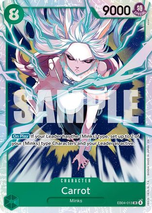 Carrot (EB04-013) - The Azure Sea's Seven Foil - Card Brawlers