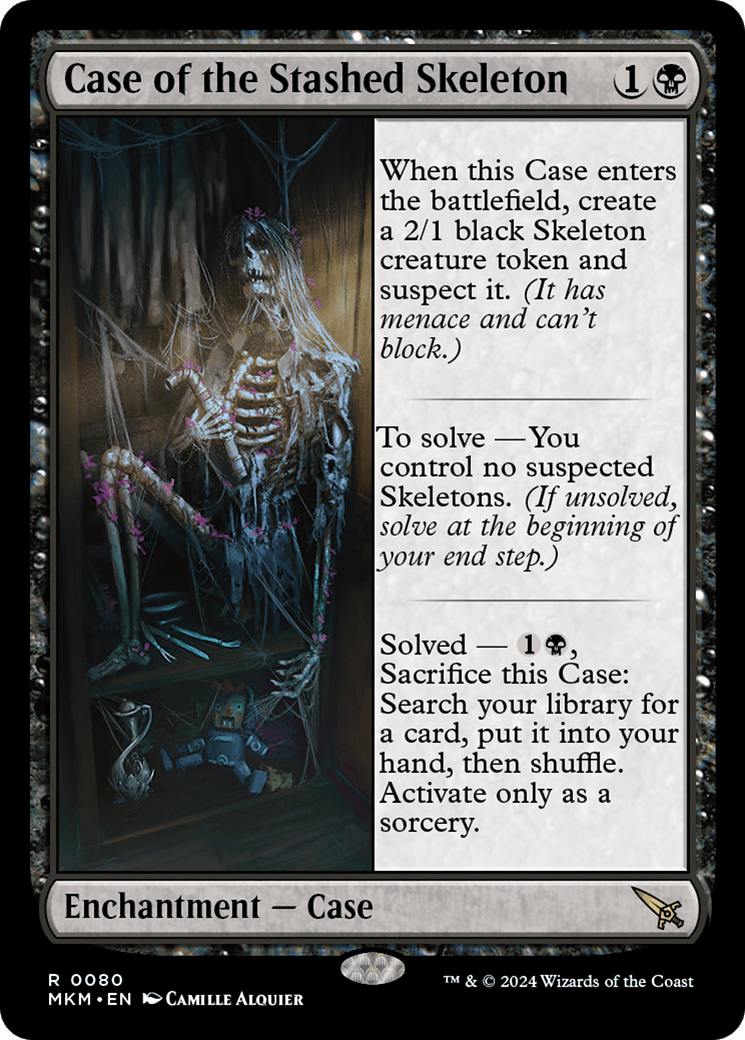 Case of the Stashed Skeleton [Murders at Karlov Manor] - Card Brawlers