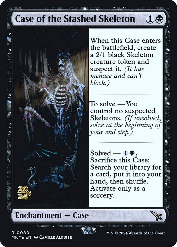 Case of the Stashed Skeleton [Murders at Karlov Manor Prerelease Promos] - Card Brawlers