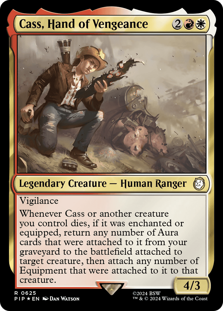 Cass, Hand of Vengeance (Surge Foil) [Fallout] - Card Brawlers