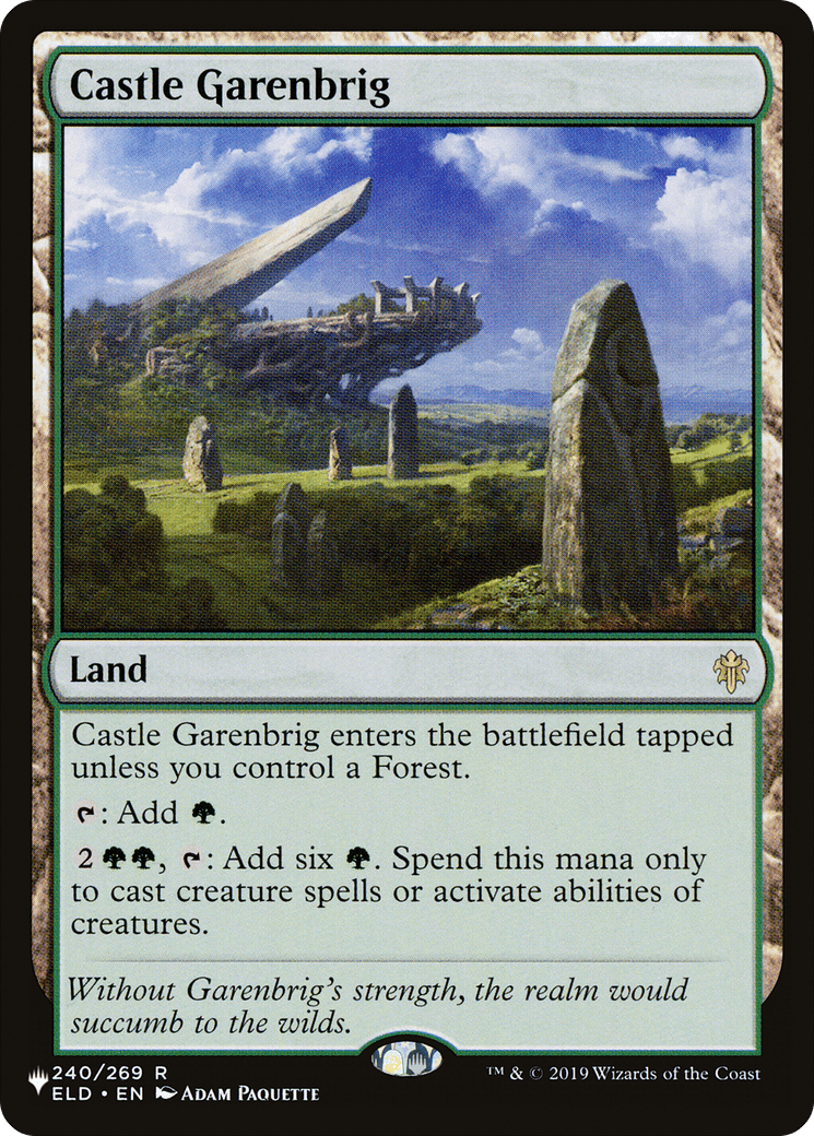 Castle Garenbrig [The List] - Card Brawlers