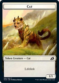 Cat // Human Soldier (003) Double - Sided Token [Ikoria: Lair of Behemoths Tokens] - Card Brawlers