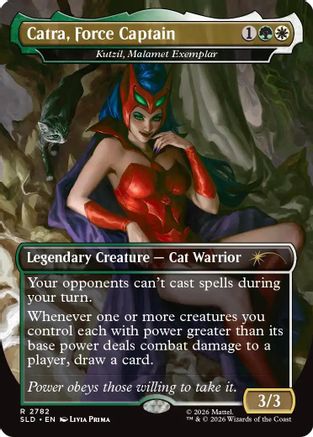 Catra, Force Captain - Kutzil, Malamet Exemplar (SLD-2782) - Secret Lair Drop Series - Card Brawlers