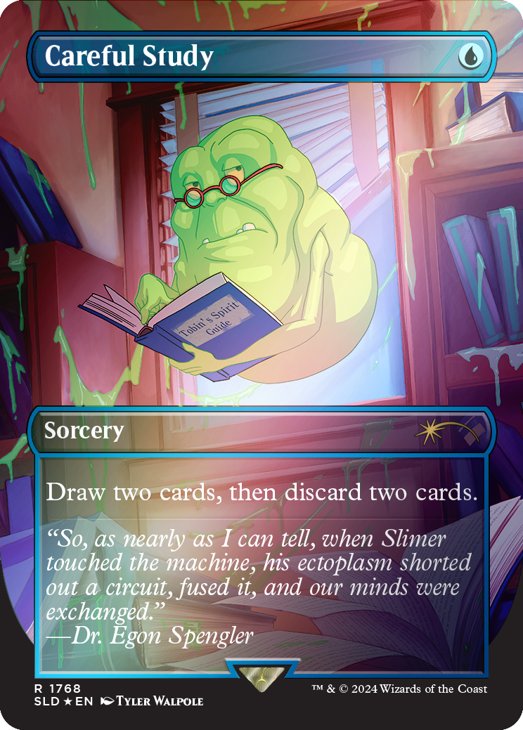 Careful Study (Rainbow Foil) [Secret Lair Drop Series] - Magic: The Gathering - Card Brawlers | Quebec | Canada |