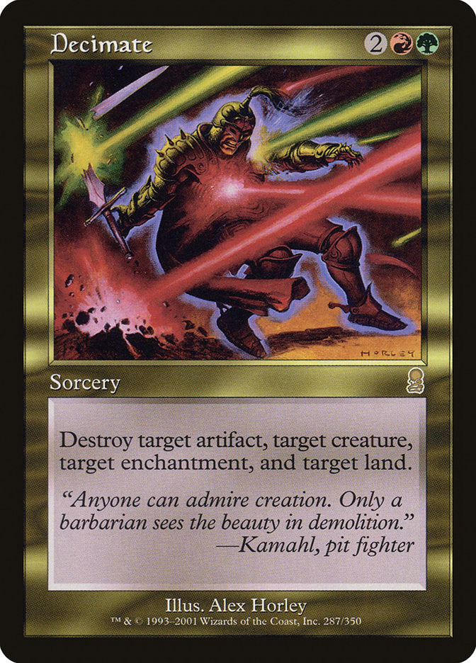 Decimate [Odyssey] - Magic: The Gathering - Card Brawlers | Quebec | Canada |