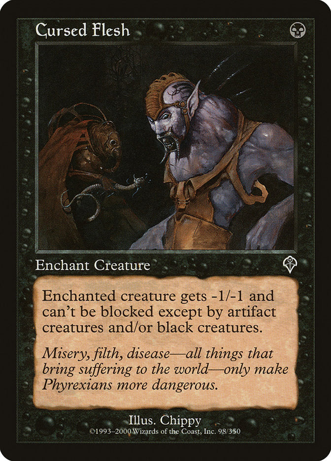 Cursed Flesh [Invasion] - Magic: The Gathering - Card Brawlers | Quebec | Canada |