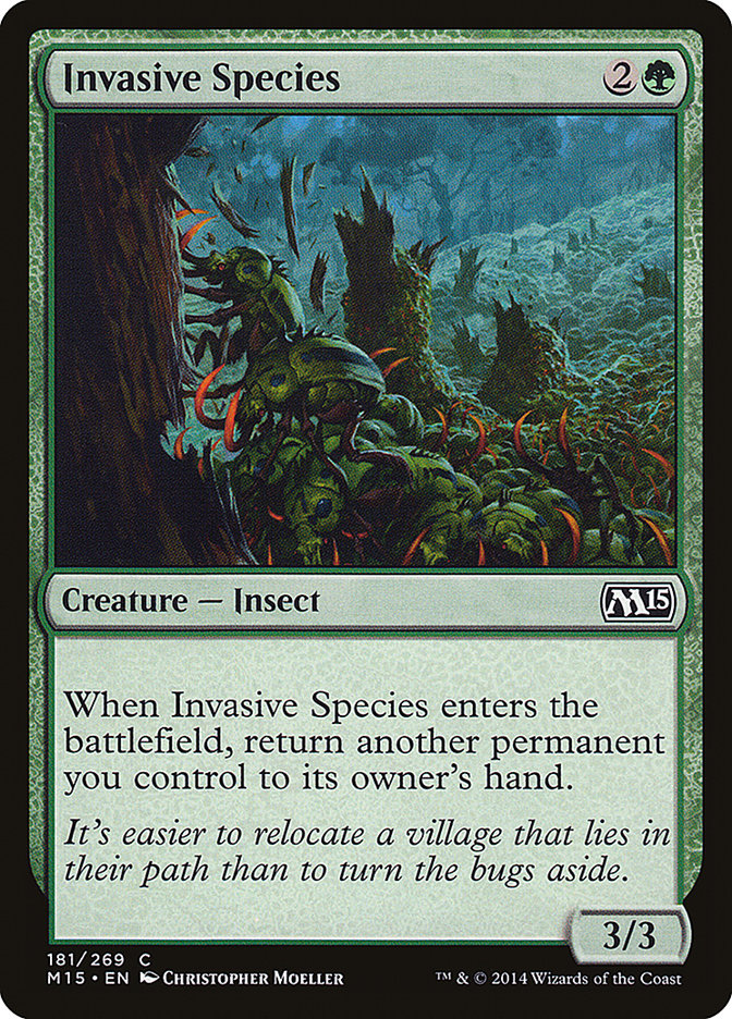 Invasive Species [Magic 2015] - Magic: The Gathering - Card Brawlers | Quebec | Canada |