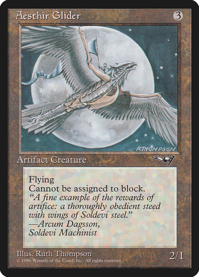 Aesthir Glider (Solo Rider) [Alliances] - Magic: The Gathering - Card Brawlers | Quebec | Canada |