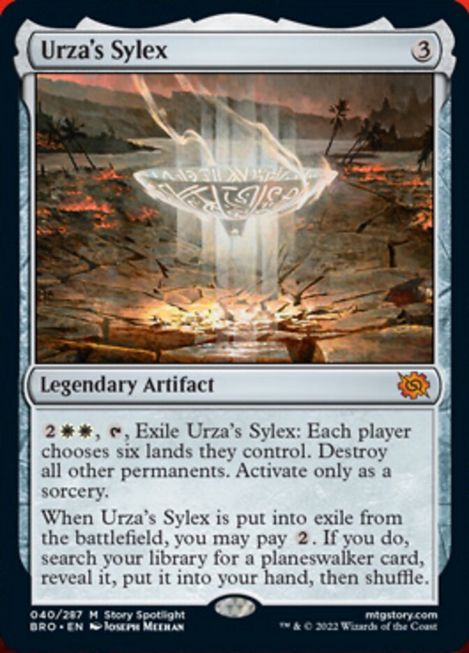 Urza's Sylex [The Brothers' War] - Magic: The Gathering - Card Brawlers | Quebec | Canada |