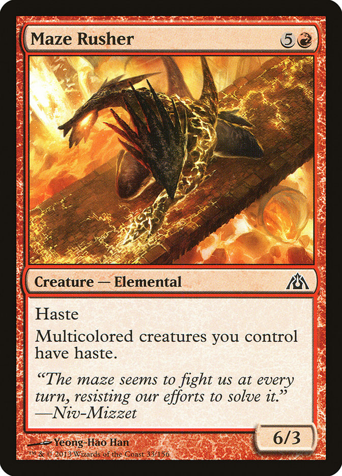 Maze Rusher [Dragon's Maze] - Magic: The Gathering - Card Brawlers | Quebec | Canada |