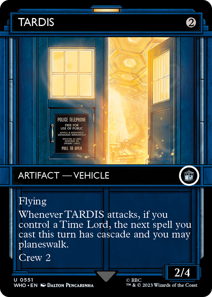 TARDIS (Showcase) [Doctor Who] - Magic: The Gathering - Card Brawlers | Quebec | Canada |