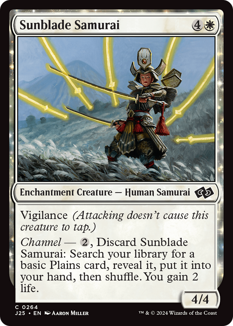 Sunblade Samurai [Foundations Jumpstart] - Magic: The Gathering - Card Brawlers | Quebec | Canada |