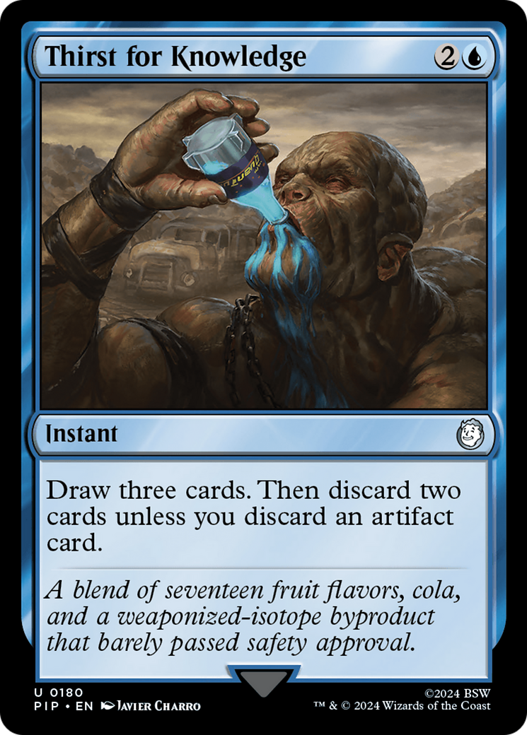 Thirst for Knowledge [Fallout] - Magic: The Gathering - Card Brawlers | Quebec | Canada |