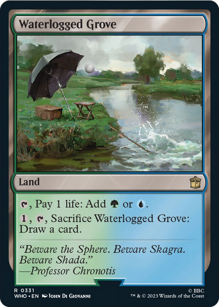 Waterlogged Grove [Doctor Who] - Magic: The Gathering - Card Brawlers | Quebec | Canada |