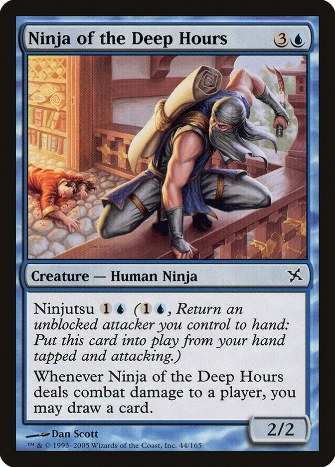 Ninja of the Deep Hours [Betrayers of Kamigawa] - Magic: The Gathering - Card Brawlers | Quebec | Canada |