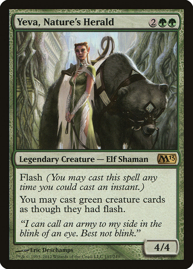 Yeva, Nature's Herald [Magic 2013] - Magic: The Gathering - Card Brawlers | Quebec | Canada |