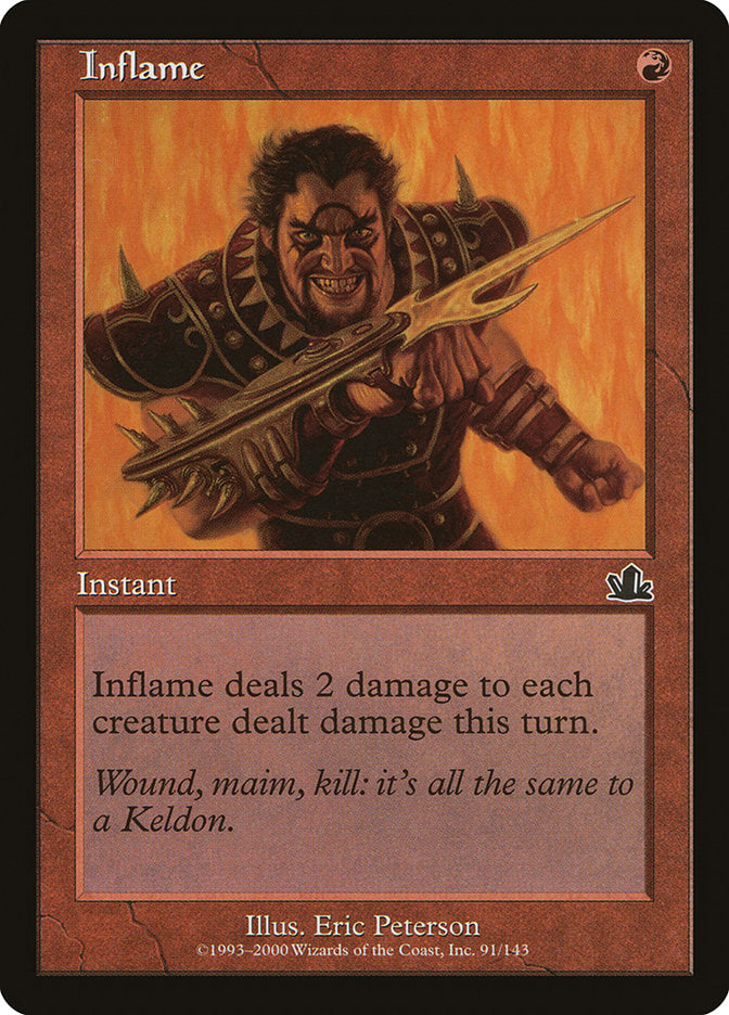 Inflame [Prophecy] - Magic: The Gathering - Card Brawlers | Quebec | Canada |