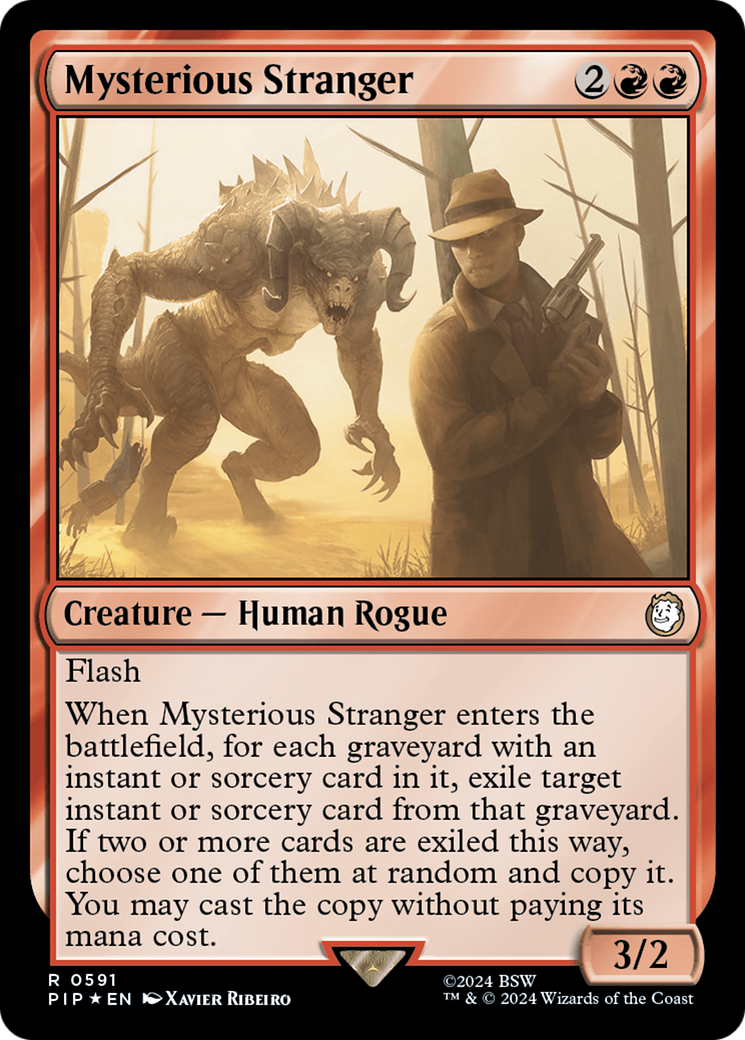 Mysterious Stranger (Surge Foil) [Fallout] - Magic: The Gathering - Card Brawlers | Quebec | Canada |