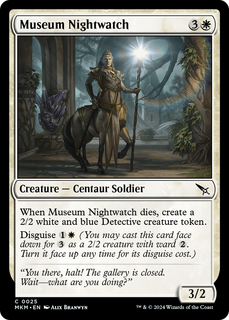 Museum Nightwatch [Murders at Karlov Manor] - Magic: The Gathering - Card Brawlers | Quebec | Canada |
