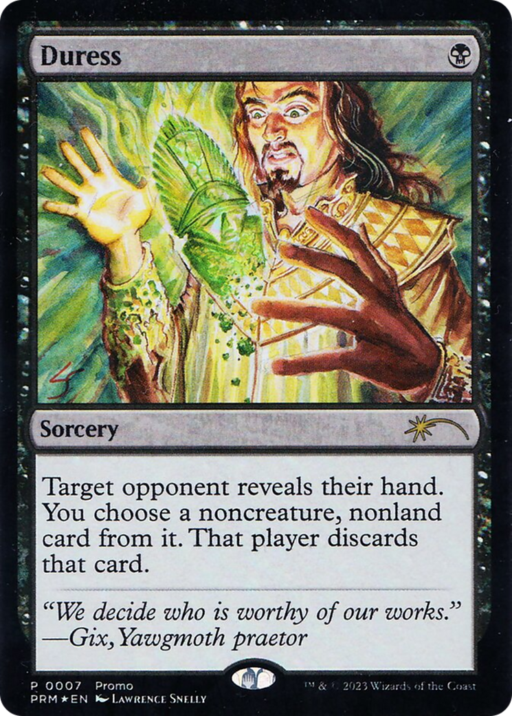 Duress (Graphic Novel Insert) [Media Promos] - Magic: The Gathering - Card Brawlers | Quebec | Canada |