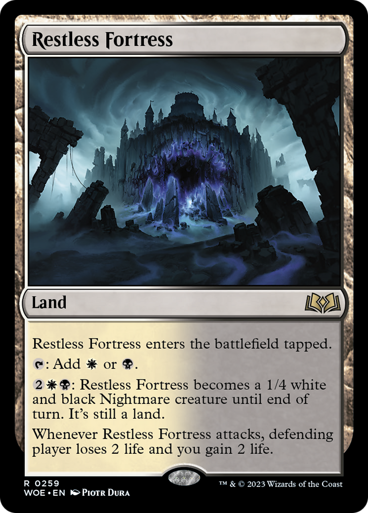 Restless Fortress [Wilds of Eldraine] - Magic: The Gathering - Card Brawlers | Quebec | Canada |