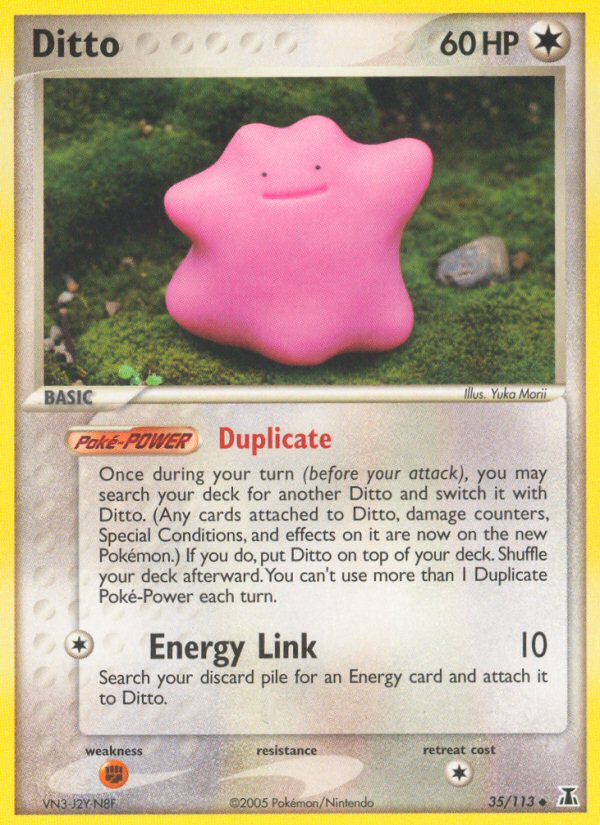 Ditto (35/113) [EX: Delta Species] - Pokémon - Card Brawlers | Quebec | Canada |