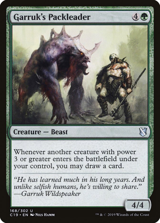Garruk's Packleader [Commander 2019] - Magic: The Gathering - Card Brawlers | Quebec | Canada |
