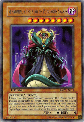 Vennominon the King of Poisonous Snakes [TAEV-EN014] Ultra Rare - Yu-Gi-Oh! - Card Brawlers | Quebec | Canada |