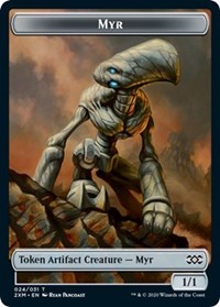Myr (024) // Thopter (026) Double-Sided Token [Double Masters Tokens] - Magic: The Gathering - Card Brawlers | Quebec | Canada |