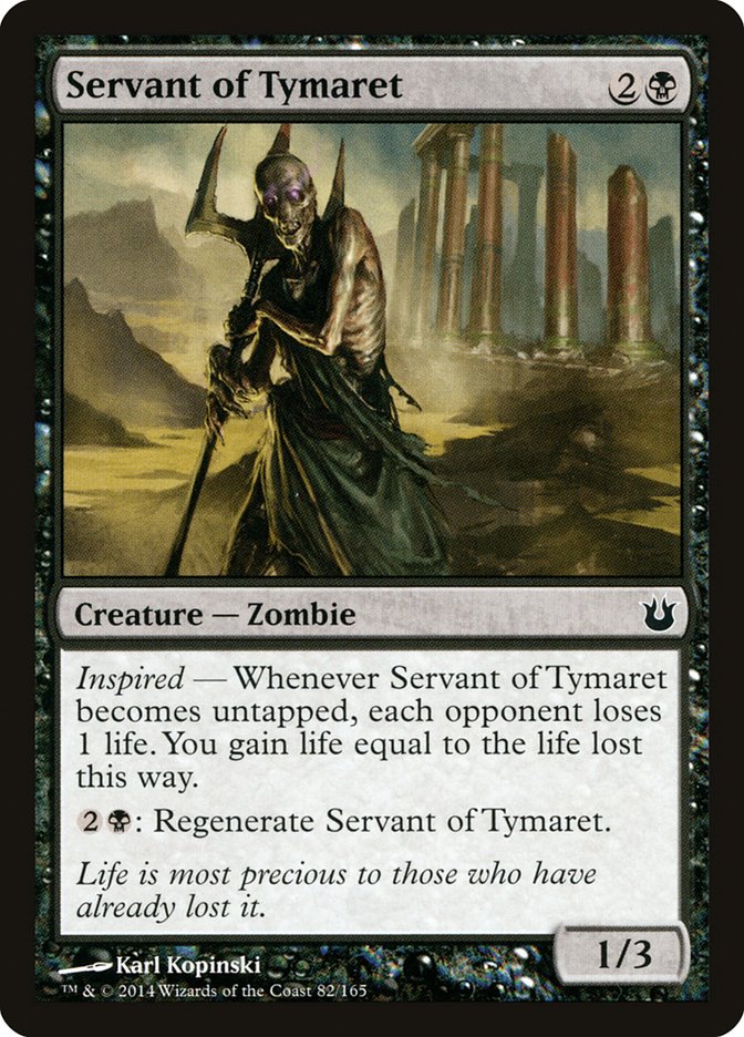 Servant of Tymaret [Born of the Gods] - Magic: The Gathering - Card Brawlers | Quebec | Canada |