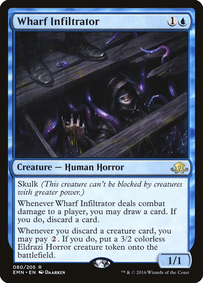 Wharf Infiltrator [Eldritch Moon] - Magic: The Gathering - Card Brawlers | Quebec | Canada |