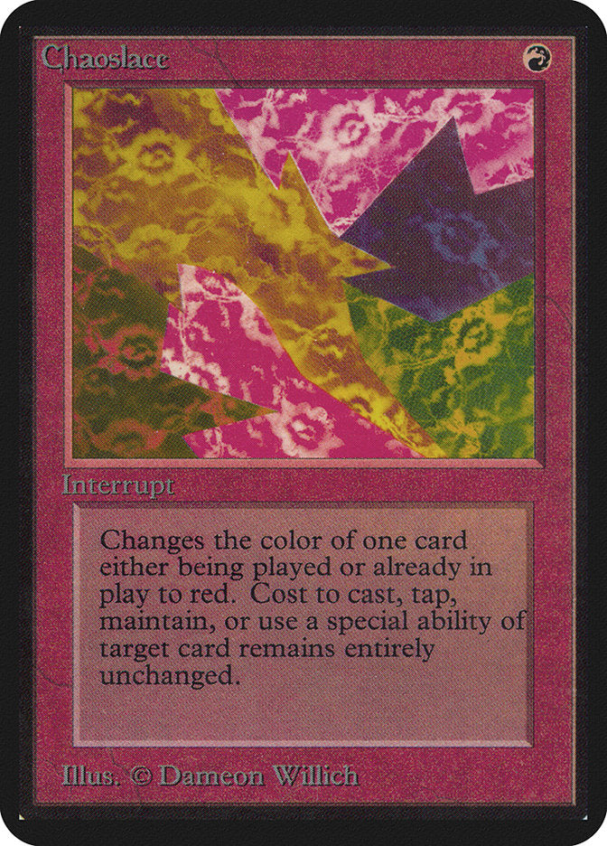 Chaoslace [Alpha Edition] - Magic: The Gathering - Card Brawlers | Quebec | Canada |