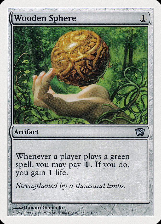 Wooden Sphere [Eighth Edition] - Magic: The Gathering - Card Brawlers | Quebec | Canada |