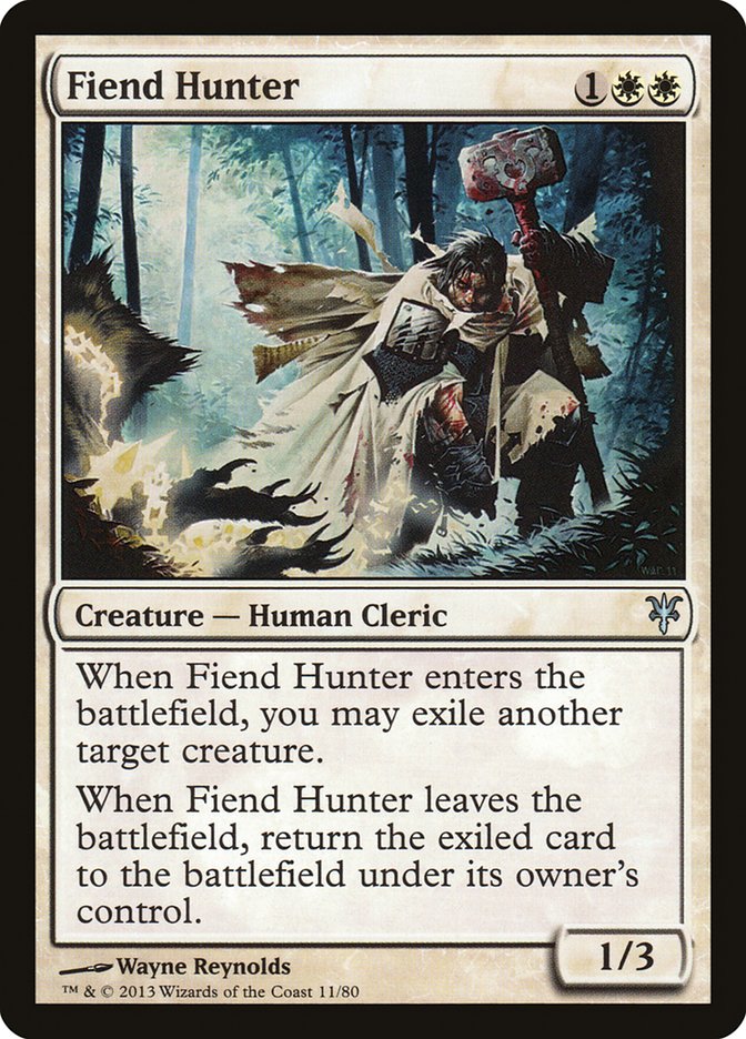 Fiend Hunter [Duel Decks: Sorin vs. Tibalt] - Magic: The Gathering - Card Brawlers | Quebec | Canada |