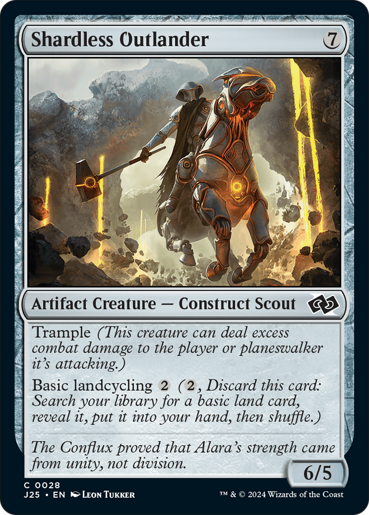 Shardless Outlander [Foundations Jumpstart] - Magic: The Gathering - Card Brawlers | Quebec | Canada |