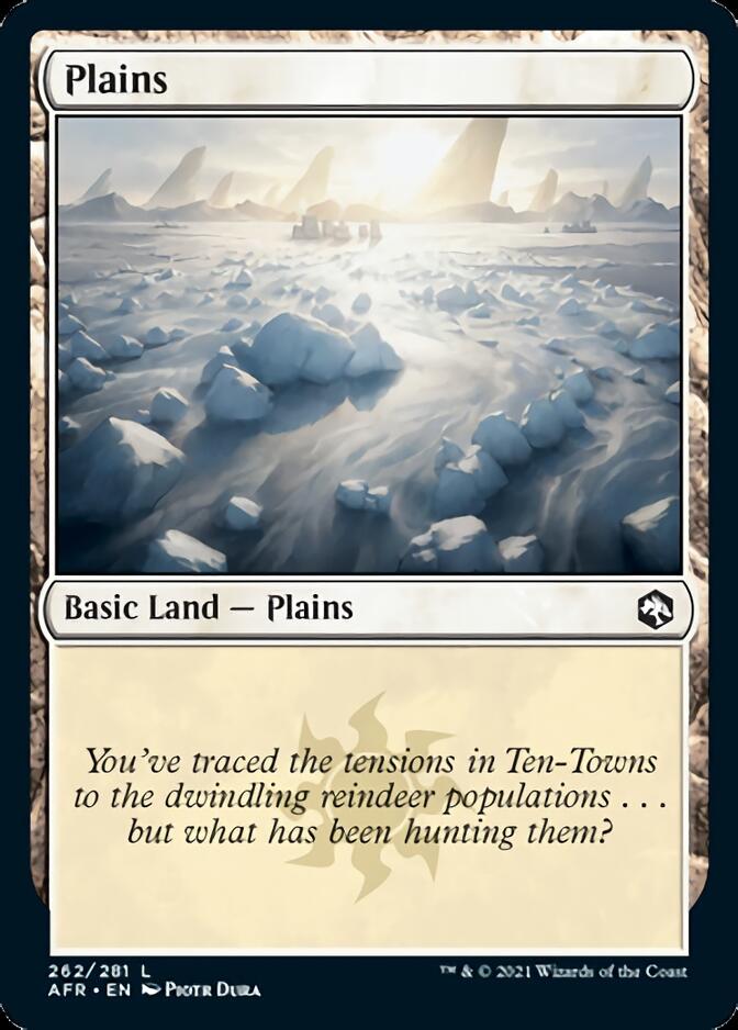 Plains (262) [Dungeons & Dragons: Adventures in the Forgotten Realms] - Magic: The Gathering - Card Brawlers | Quebec | Canada |
