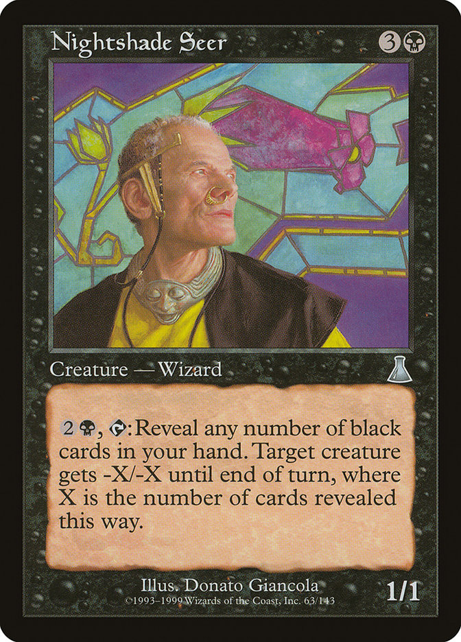 Nightshade Seer [Urza's Destiny] - Magic: The Gathering - Card Brawlers | Quebec | Canada |