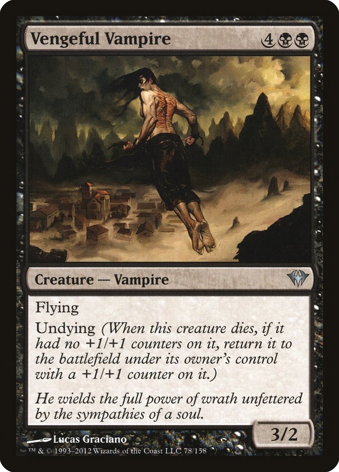 Vengeful Vampire [Dark Ascension] - Magic: The Gathering - Card Brawlers | Quebec | Canada |