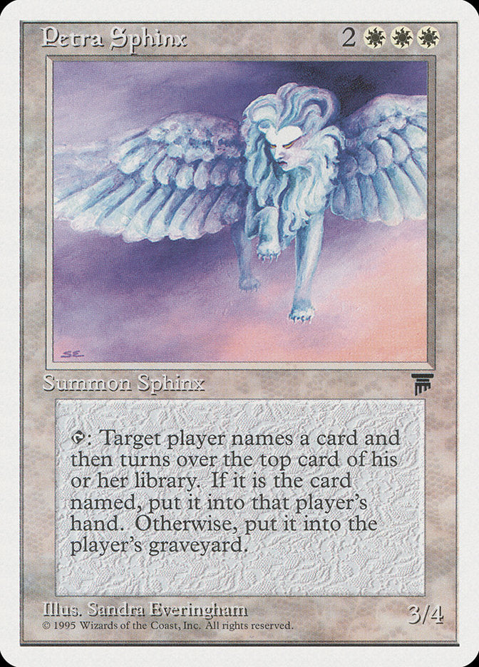 Petra Sphinx [Chronicles] - Magic: The Gathering - Card Brawlers | Quebec | Canada |