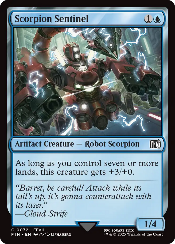 Scorpion Sentinel [FINAL FANTASY] - Magic: The Gathering - Card Brawlers | Quebec | Canada |