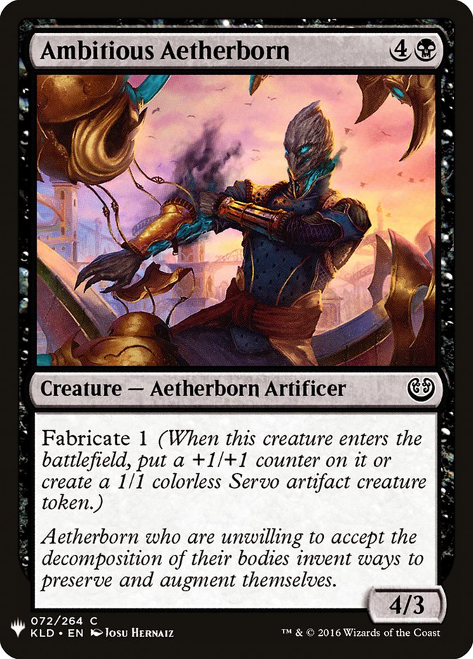 Ambitious Aetherborn [Mystery Booster] - Magic: The Gathering - Card Brawlers | Quebec | Canada |