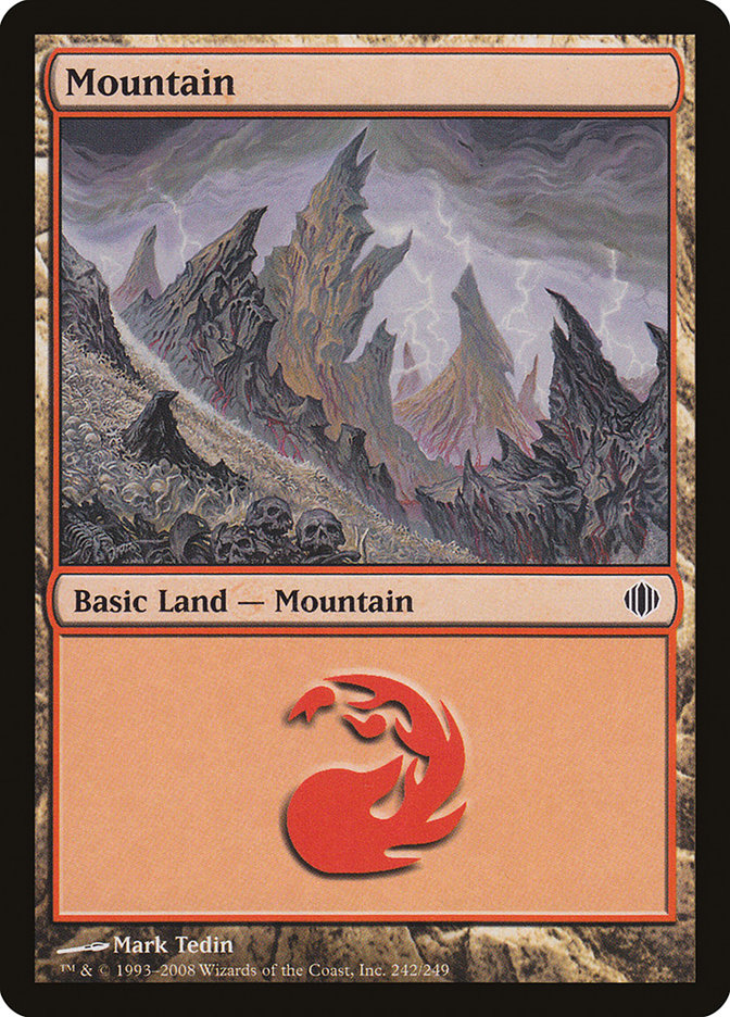 Mountain (242) [Shards of Alara] - Magic: The Gathering - Card Brawlers | Quebec | Canada |