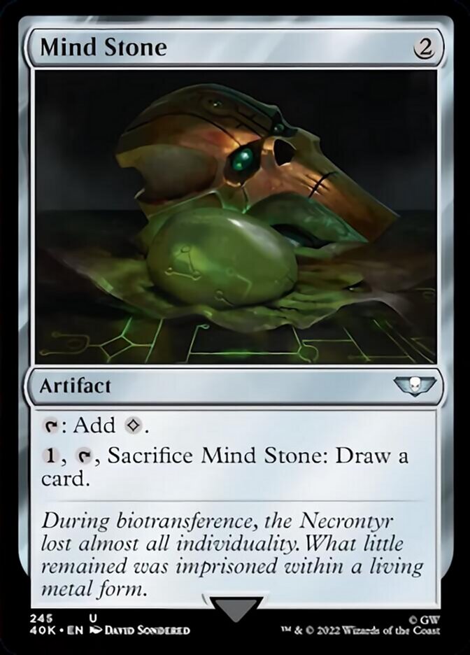 Mind Stone (245) (Surge Foil) [Warhammer 40,000] - Magic: The Gathering - Card Brawlers | Quebec | Canada |