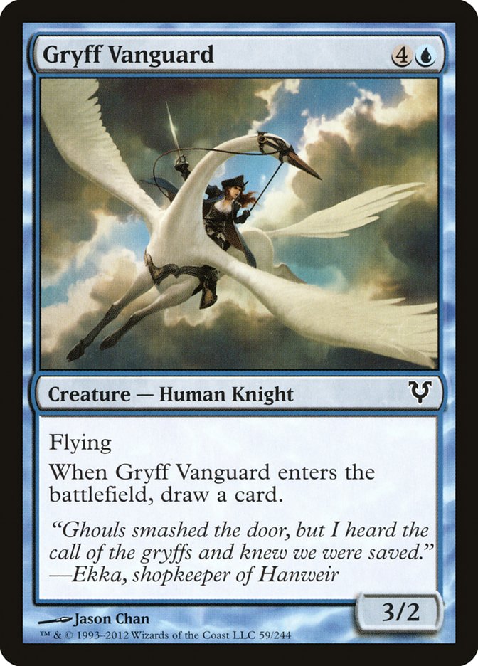 Gryff Vanguard [Avacyn Restored] - Magic: The Gathering - Card Brawlers | Quebec | Canada |