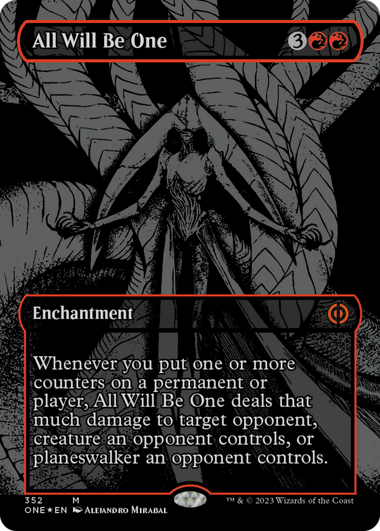 All Will Be One (Oil Slick Raised Foil) [Phyrexia: All Will Be One] - Magic: The Gathering - Card Brawlers | Quebec | Canada |