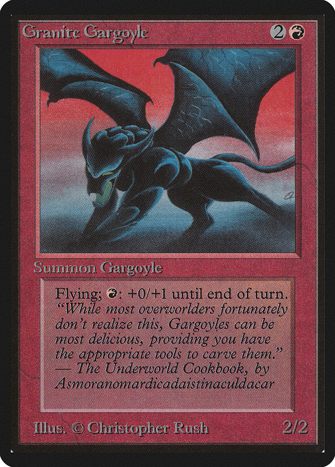 Granite Gargoyle [Beta Edition] - Magic: The Gathering - Card Brawlers | Quebec | Canada |