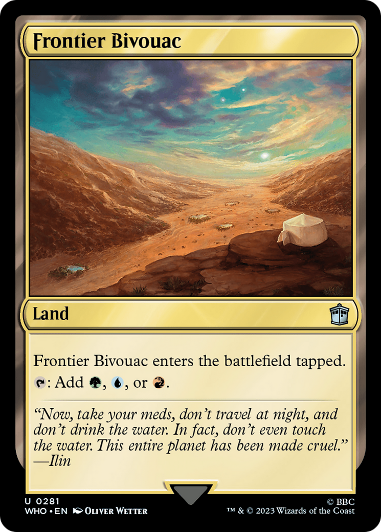 Frontier Bivouac [Doctor Who] - Magic: The Gathering - Card Brawlers | Quebec | Canada |