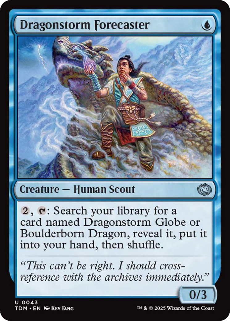 Dragonstorm Forecaster [Tarkir: Dragonstorm] - Magic: The Gathering - Card Brawlers | Quebec | Canada |